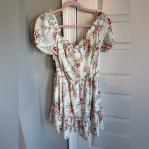 Floral Sleeve Dress